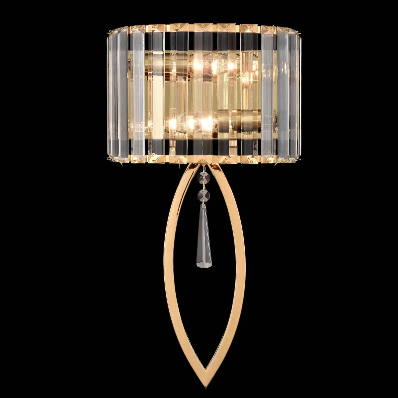 Dust - Resistant Industrial Lighting for Dirty WorkspacesModern Brass Wall Sconce 2 Light Crystal Bar Wall Lamp Dimmable Dust - Resistant Industrial Lighting for Dirty WorkspacesModern Brass Wall Sconce 2 Light Crystal Bar Wall Lamp Dimmable