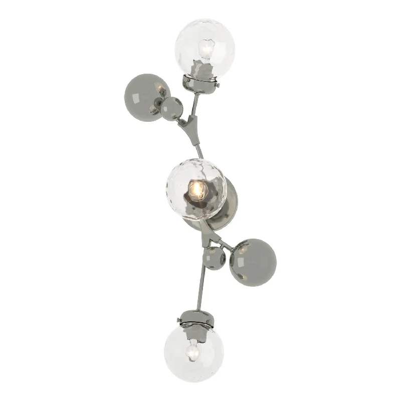 Industrial Exit Sign Lighting for Quick EvacuationSprig Three Light Wall Sconce