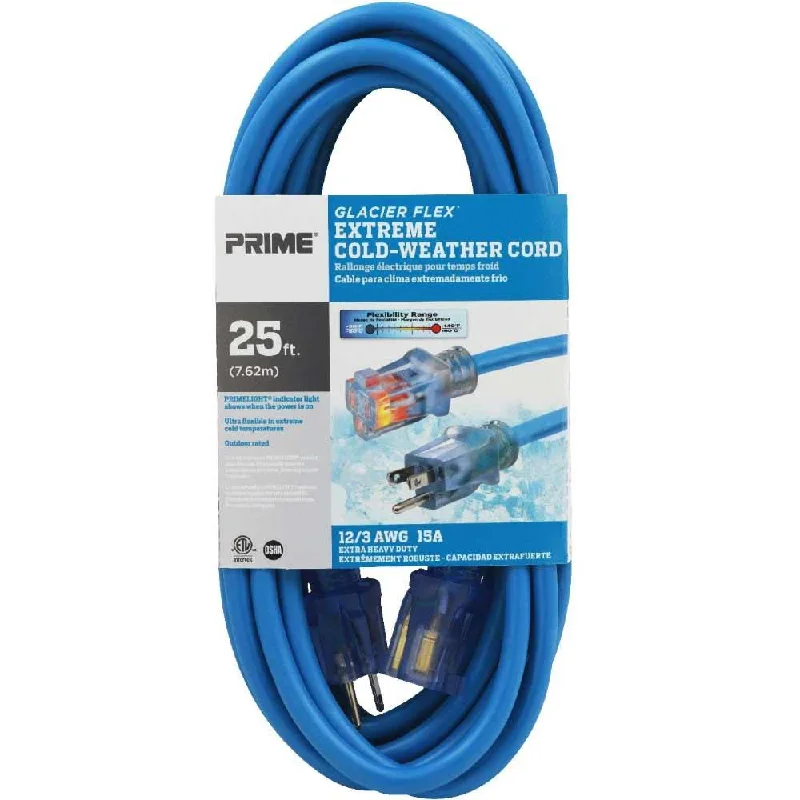 Industrial Flood Lighting for Outdoor Loading Docks25 ft. 12/3 SJTW Glacier Flex Extreme Cold Weather Extension Cord w/Power Indicator Light Blue Industrial Flood Lighting for Outdoor Loading Docks25 ft. 12/3 SJTW Glacier Flex Extreme Cold Weather Extension Cord w/Power Indicator Light Blue