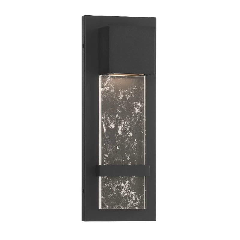 Durable Industrial Lighting for Harsh EnvironmentsSol LED Outdoor Wall Sconce Black Finish