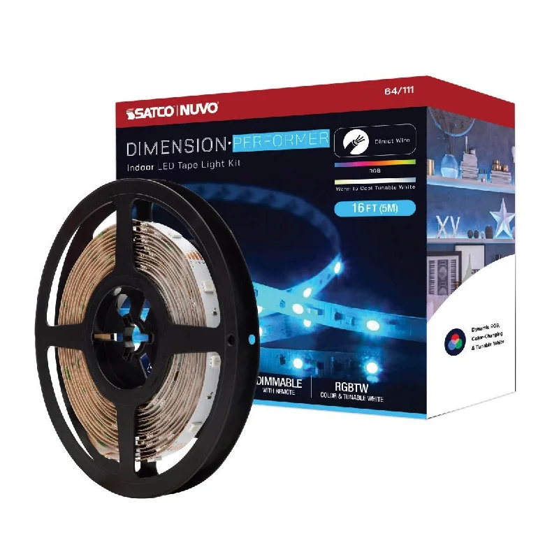 Industrial Lighting for Food Processing FactoriesDimension Performer Indoor LED Tape Light Kit, RGBTW Industrial Lighting for Food Processing FactoriesDimension Performer Indoor LED Tape Light Kit, RGBTW