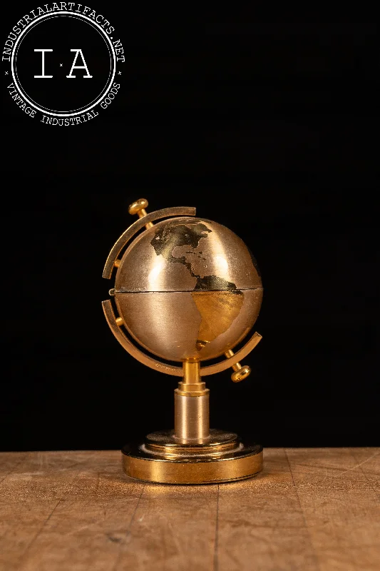 Industrial Emergency Lighting for Safety in FactoriesVintage Brass Globe Lighter
