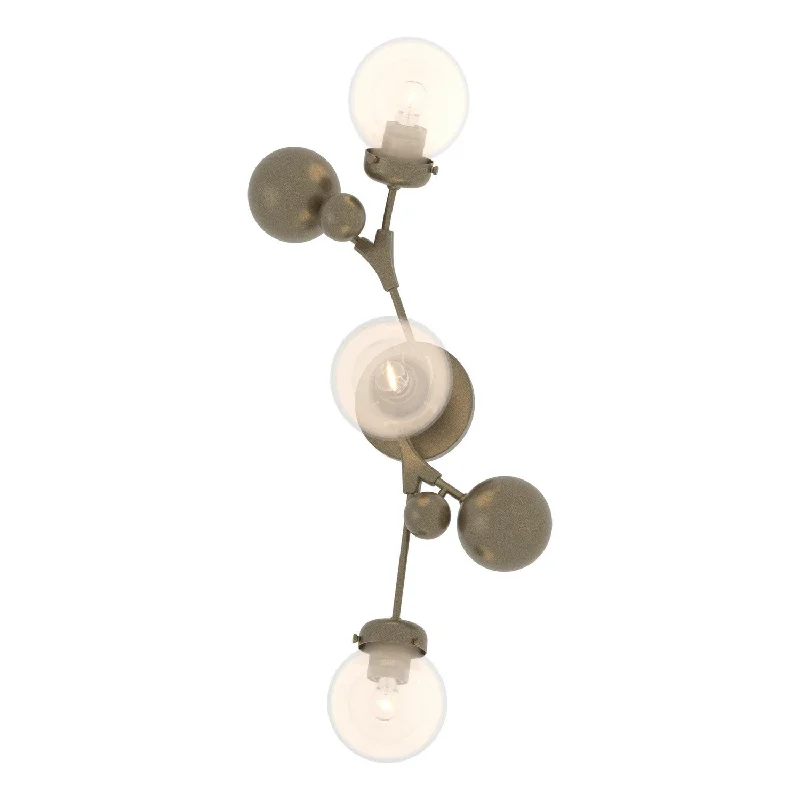 Low - Bay Industrial Lighting Fixtures for Small FactoriesSprig Three Light Wall Sconce