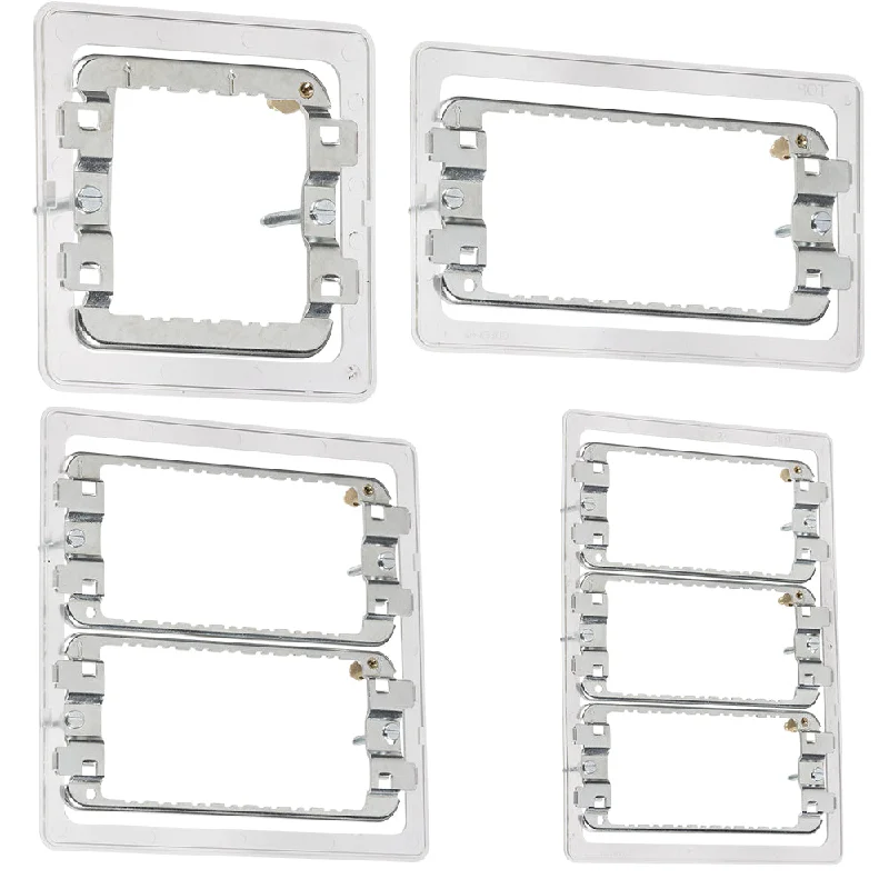 Track lighting for illuminating walkwaysKnightsbridge Grid Mounting Frame For Screwless Face Plates Track lighting for illuminating walkwaysKnightsbridge Grid Mounting Frame For Screwless Face Plates