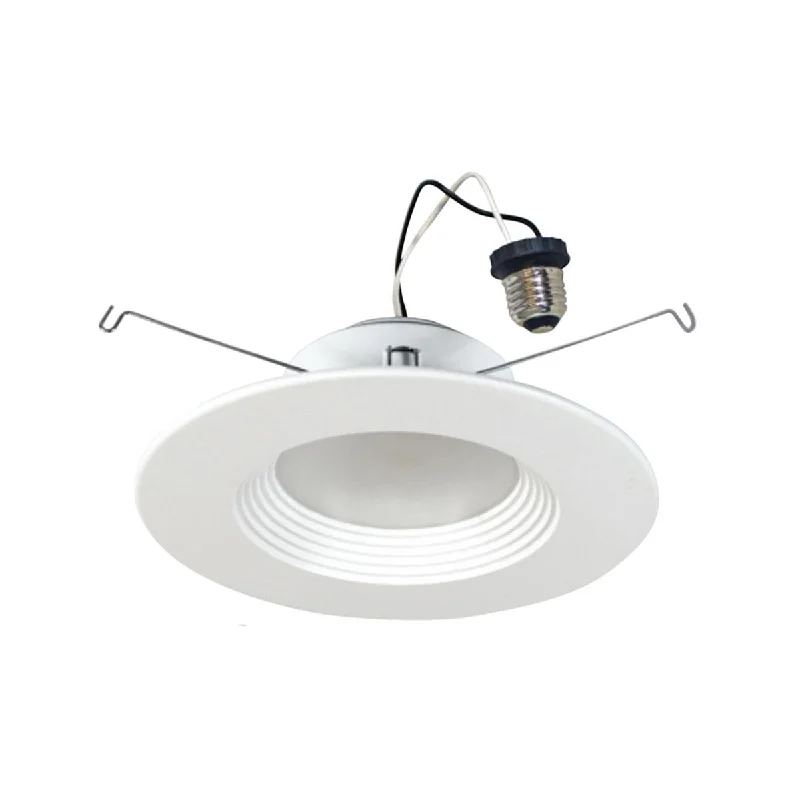 Dust - Resistant Industrial Lighting for Dirty Workspaces5/6" Recessed LED Can Light, 900 Lumens, 75W Equal, 3000K, Baffle White Trim Dust - Resistant Industrial Lighting for Dirty Workspaces5/6" Recessed LED Can Light, 900 Lumens, 75W Equal, 3000K, Baffle White Trim