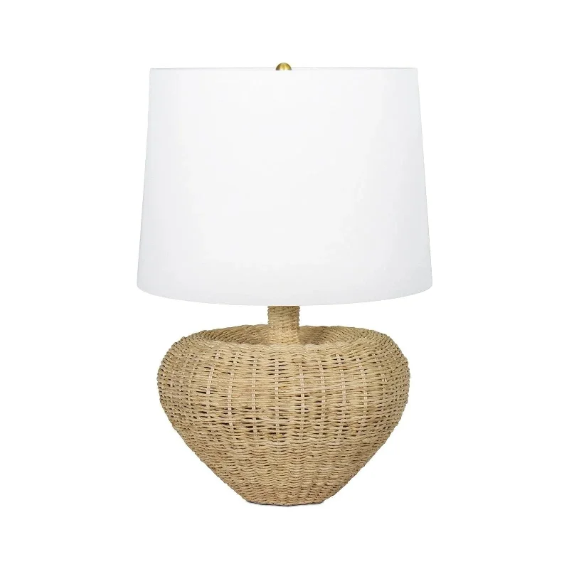 Track lighting with a chunky, bold designAvery Rattan Lamp