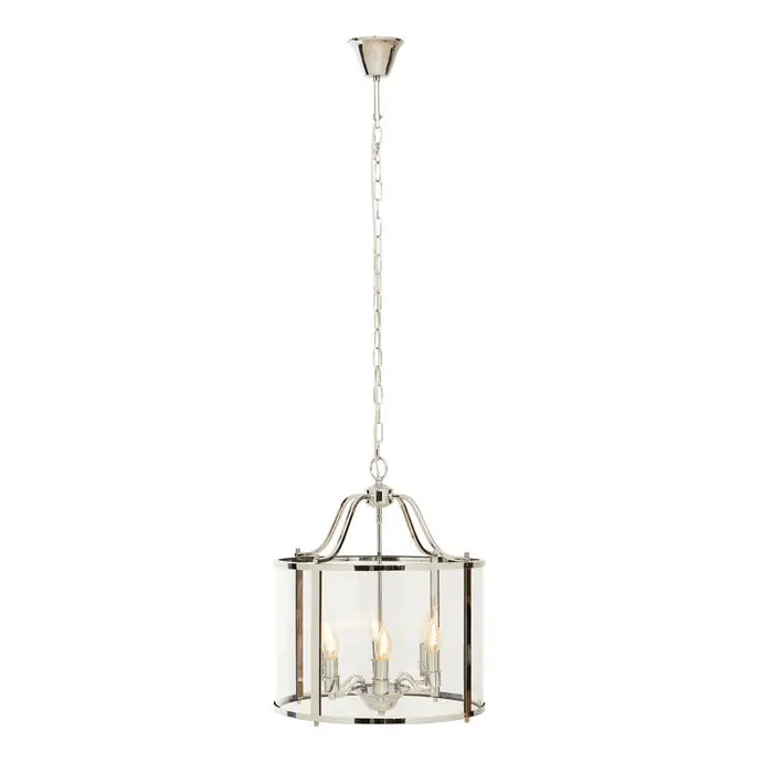 Modern track lighting with LED bulbsHythe 6 Bulbs Pendant Light- Brass & Chrome Finishes