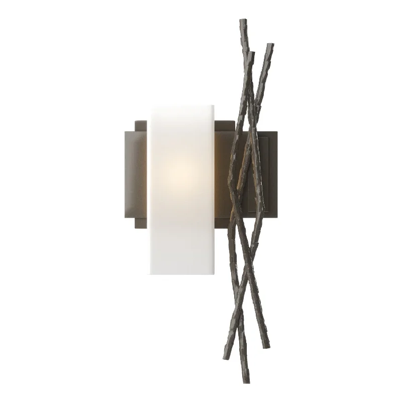 Industrial Lighting for Metal Fabrication ShopsBrindille One Light Wall Sconce
