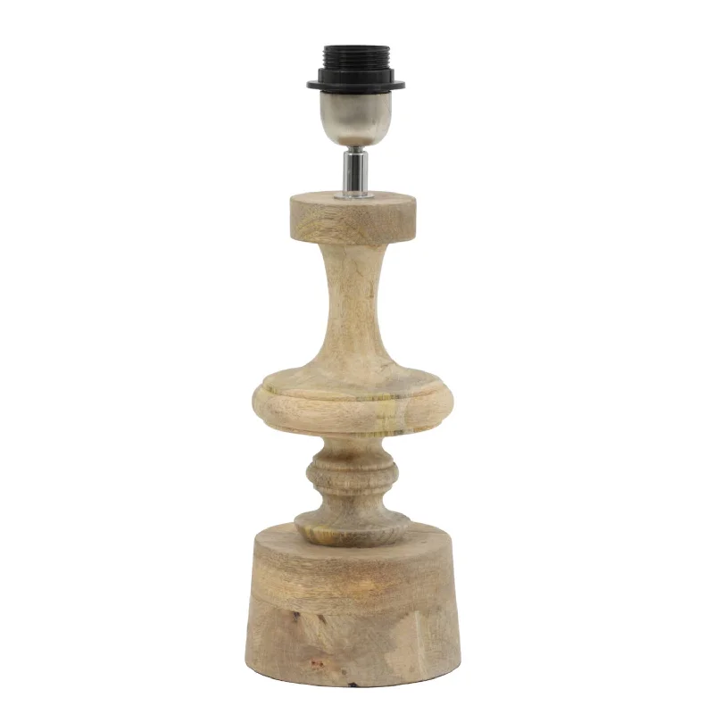 Track lighting for photography studiosPasco Table Lamp Base Only- Wood Natural