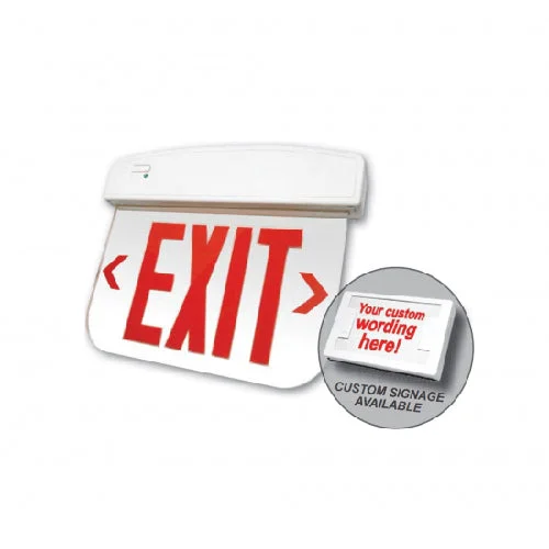 Track lighting with a sleek profileAdvantage Environmental Lighting X11U Thermoplastic LED Edgelit Exit Sign Track lighting with a sleek profileAdvantage Environmental Lighting X11U Thermoplastic LED Edgelit Exit Sign