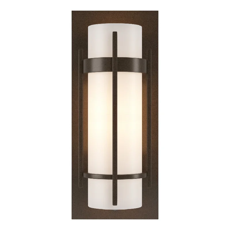 Industrial Flood Lighting for Outdoor Loading DocksBanded One Light Wall Sconce