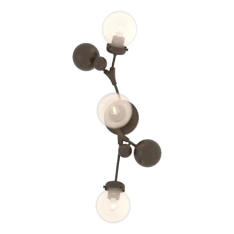 Waterproof Industrial Lighting for Wet AreasSprig Three Light Wall Sconce