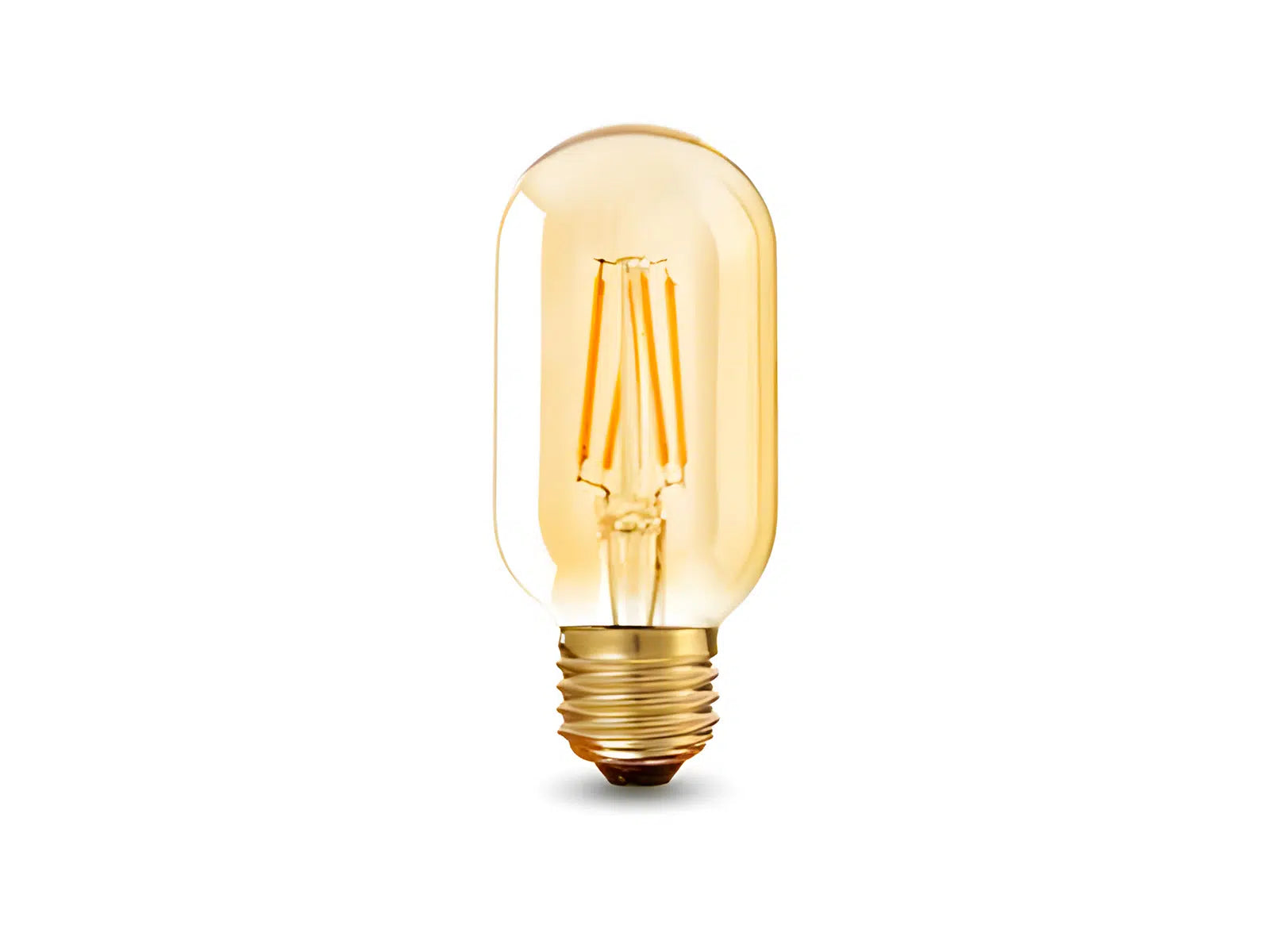 Dimmable track lighting for home officesE27 LED Lamp filament T45 buis 4W 2200K amber dimbaar