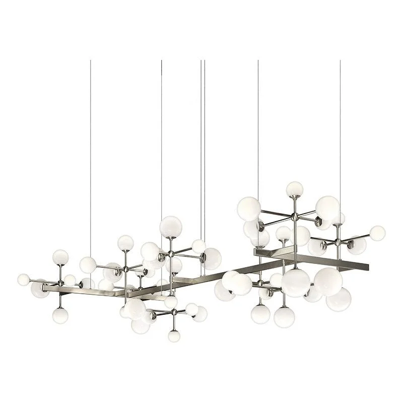 Track lighting for creating a focal pointNebula Zig Zag LED Pendant (with 20' Cords)