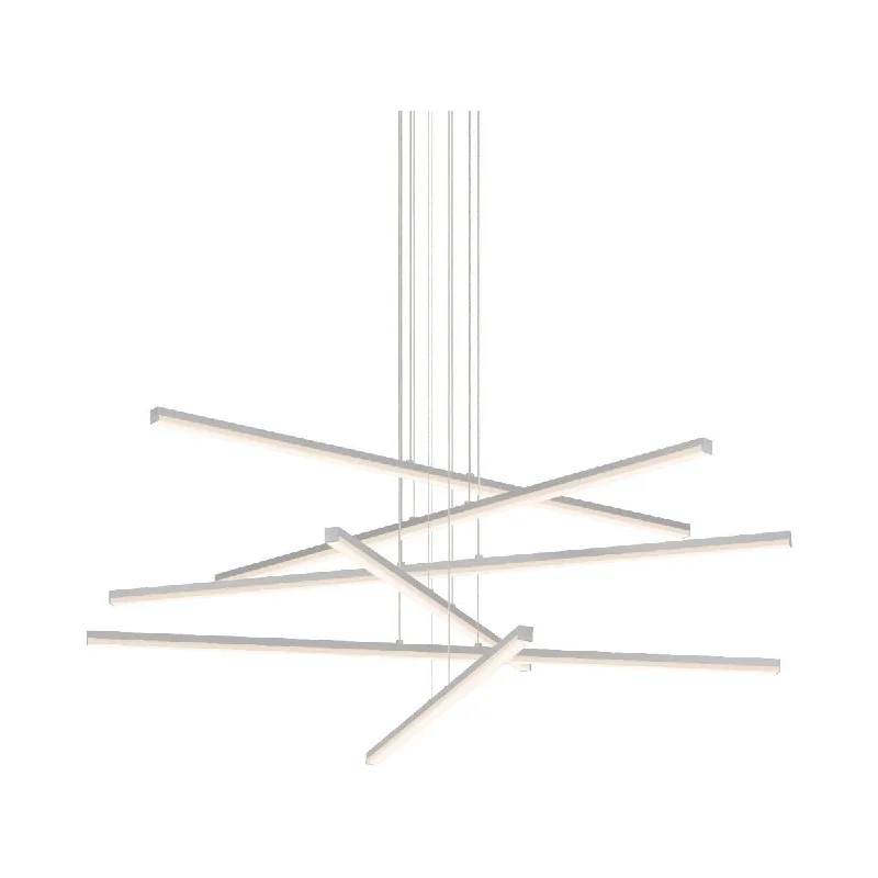 Track lighting for illuminating dining tablesStix 6-Arm LED Pendant (with 20' Cord) Track lighting for illuminating dining tablesStix 6-Arm LED Pendant (with 20' Cord)