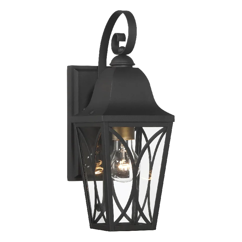 Industrial Task Lighting for Precision WorkstationsCardigan Outdoor Wall Sconce Black Finish