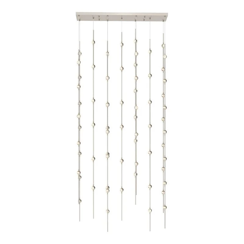 Track lighting with frosted glass shadesConstellation Andromeda 36" Rectangle LED Pendant (with 20' Cords) Track lighting with frosted glass shadesConstellation Andromeda 36" Rectangle LED Pendant (with 20' Cords)