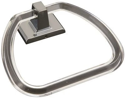Track lighting with a brushed nickel finishTowel Ring Conceal Screw Chrome Plated