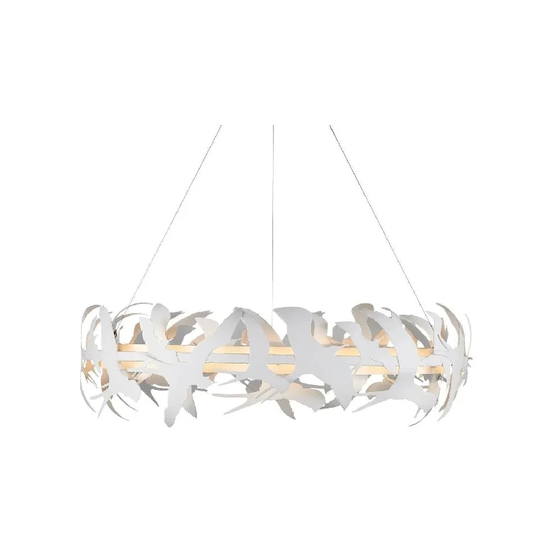 Track lighting with multiple heads for flexibilityTijereta LED Chandelier