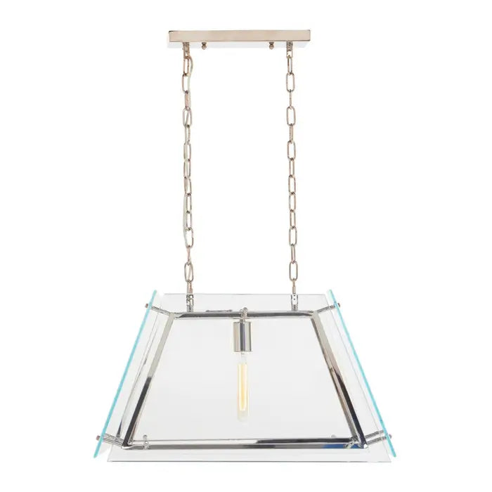 Track lighting with colored glass accentsPayson 1Lt Pendant Light- Black & Nickel Finishes Track lighting with colored glass accentsPayson 1Lt Pendant Light- Black & Nickel Finishes
