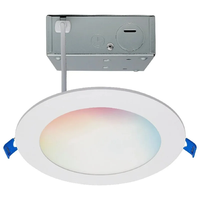 Track lighting with a long - lasting lifespanStarfish WiFi - 12 Watt Round - LED Direct Wire - Low Profile Downlight Track lighting with a long - lasting lifespanStarfish WiFi - 12 Watt Round - LED Direct Wire - Low Profile Downlight