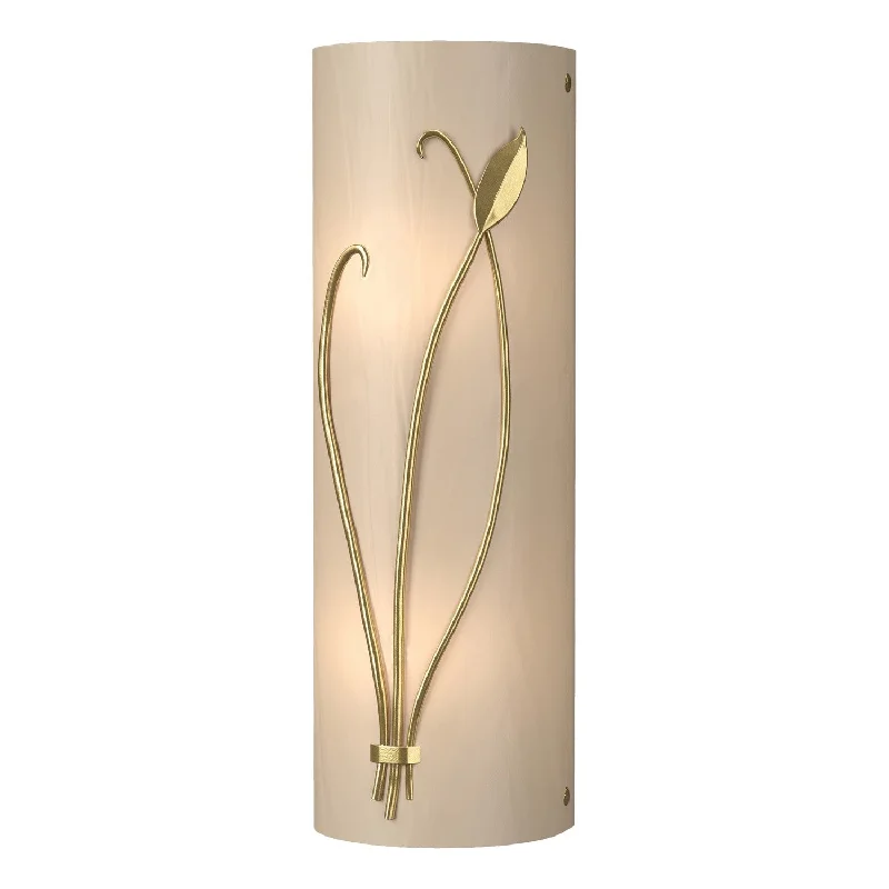 Industrial Exit Sign Lighting for Quick EvacuationLeaf Two Light Wall Sconce