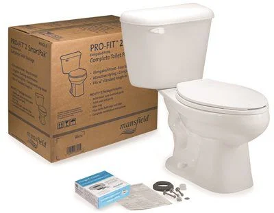 Energy - efficient track lighting fixturesMansfield Pro-Fit Watersense High-Efficiency Round Toilet In A Box' 1.28 Gpf Energy - efficient track lighting fixturesMansfield Pro-Fit Watersense High-Efficiency Round Toilet In A Box' 1.28 Gpf