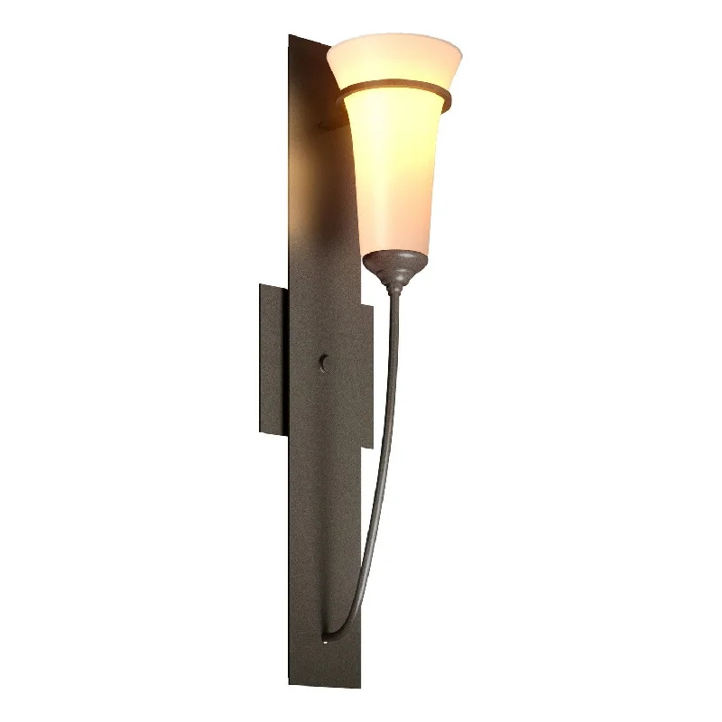 Industrial Lighting for Printing Press FacilitiesBanded One Light Wall Sconce