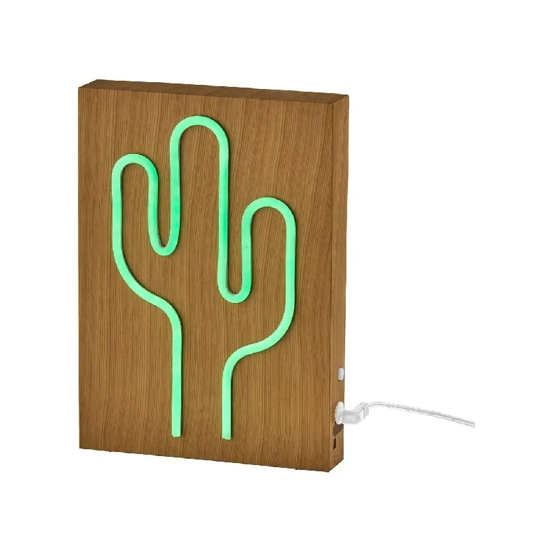 Track lighting for adding a touch of eleganceNeon Cactus LED Table/Wall Lamp