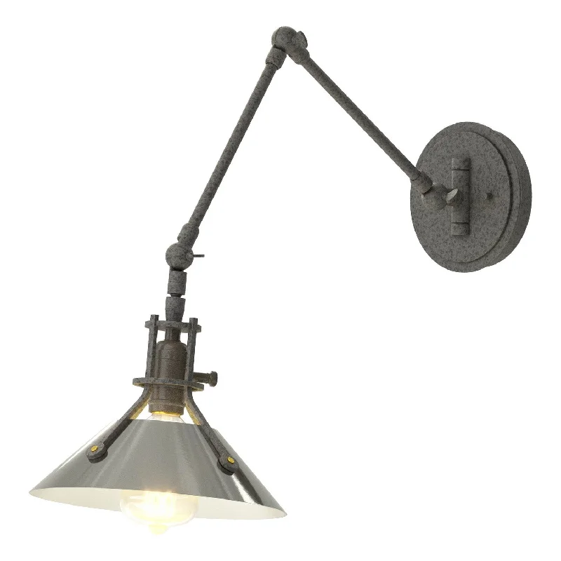 Industrial Lighting for Metal Fabrication ShopsHenry One Light Wall Sconce