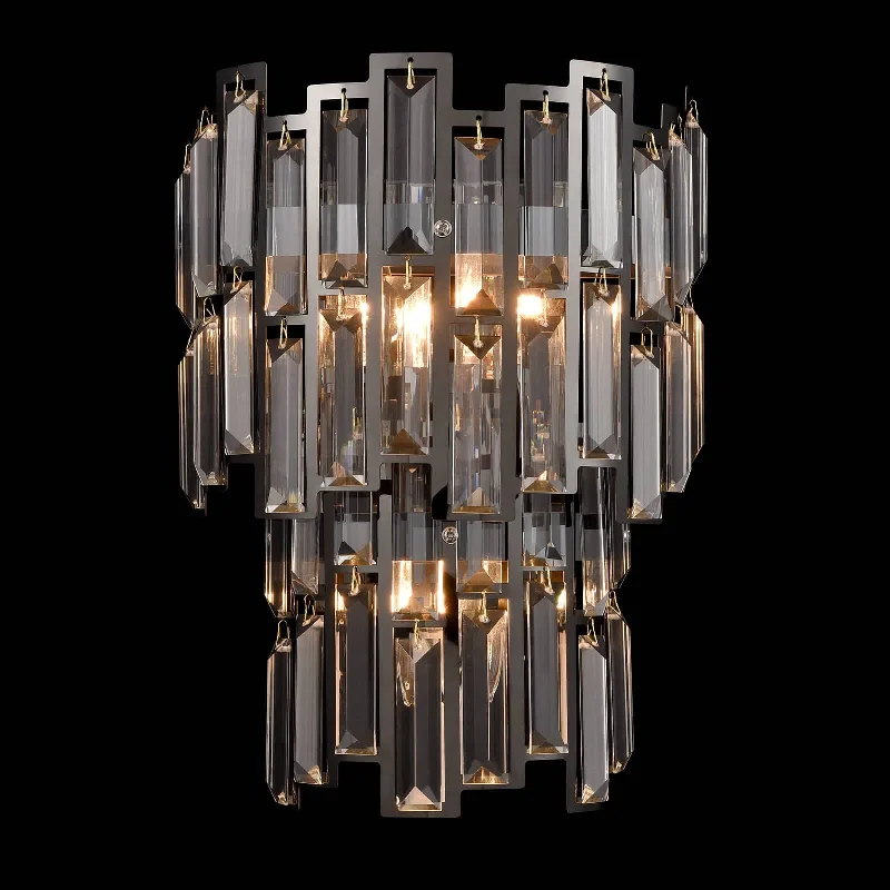 Industrial Lighting for Metal Fabrication ShopsModern Wall Sconce Black Crystal Bathroom Helmet Wall Light Industrial Lighting for Metal Fabrication ShopsModern Wall Sconce Black Crystal Bathroom Helmet Wall Light