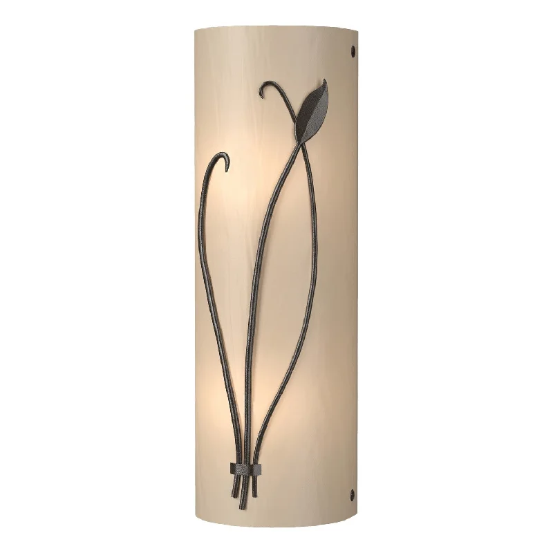 Industrial Task Lighting for Precision WorkstationsLeaf Two Light Wall Sconce