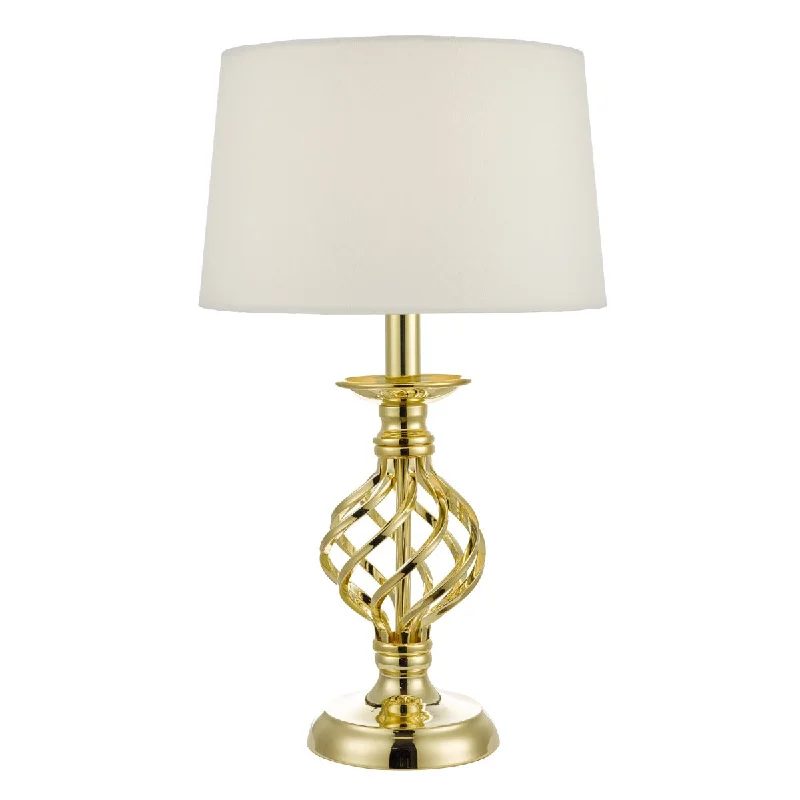 Track lighting for modernizing traditional interiorsIffley Touch Table Lamp Gold/Polished Chrome Cage Twist Base With Shade E14 Track lighting for modernizing traditional interiorsIffley Touch Table Lamp Gold/Polished Chrome Cage Twist Base With Shade E14