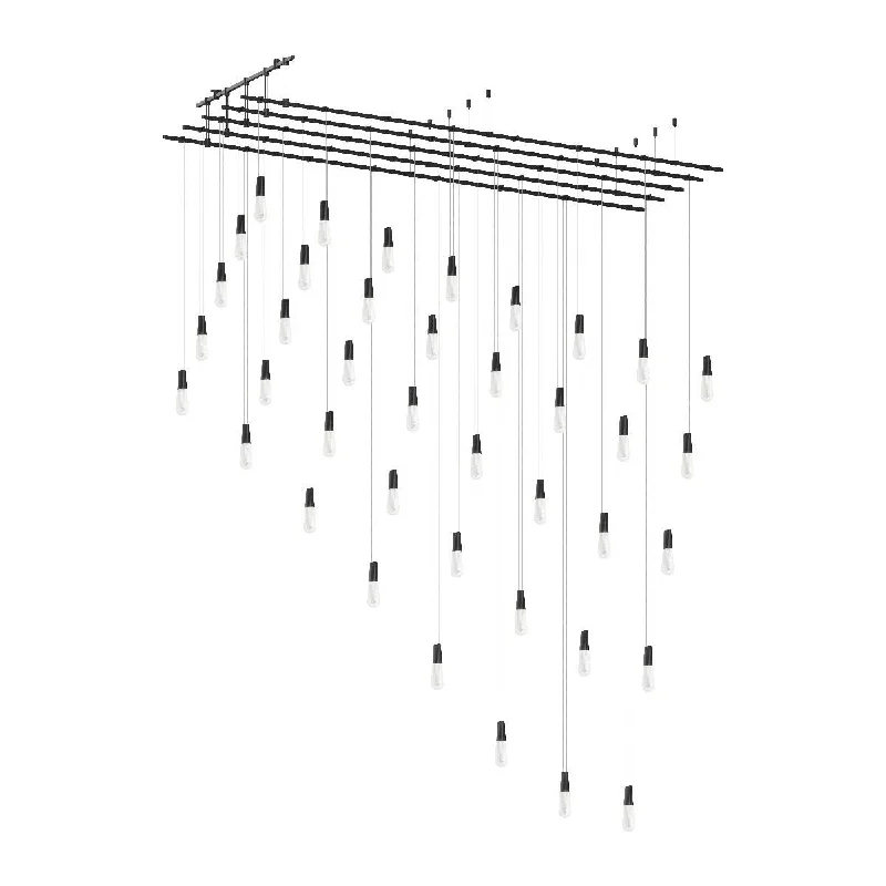 Outdoor - rated track lighting for patiosSuspenders 48" x 96" Parallels with Height Adjustable Etched Teardrop Luminaires Outdoor - rated track lighting for patiosSuspenders 48" x 96" Parallels with Height Adjustable Etched Teardrop Luminaires