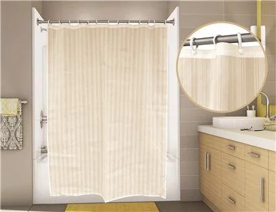 Track lighting with a sleek profilePremier Classic Stripe Shower Curtain' 6 Ft. X 6 Ft.' Champagne Track lighting with a sleek profilePremier Classic Stripe Shower Curtain' 6 Ft. X 6 Ft.' Champagne
