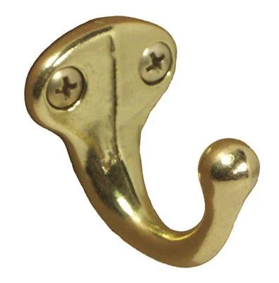 Track lighting for adding a touch of eleganceIves Wardrobe Hook' Brass Plated