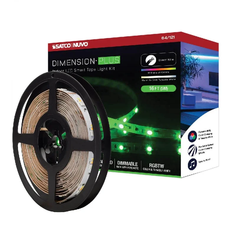Industrial Lighting for Automotive Manufacturing PlantsDimension Plus LED Smart Tape Light Kit, RGBTW Industrial Lighting for Automotive Manufacturing PlantsDimension Plus LED Smart Tape Light Kit, RGBTW