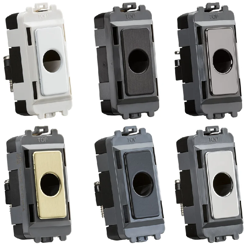 Industrial - style track lighting for loftsKnightsbridge Flex Outlet Module (up to 10mm)