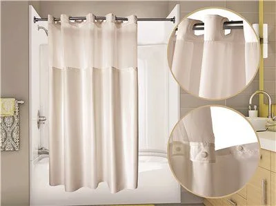 Energy - efficient track lighting fixturesWingints Prehook Duet Shower Curtain With Snap Out Liner And Voile Window' 300 Denier Polyester' 71 In. X 74 In.' White Energy - efficient track lighting fixturesWingints Prehook Duet Shower Curtain With Snap Out Liner And Voile Window' 300 Denier Polyester' 71 In. X 74 In.' White