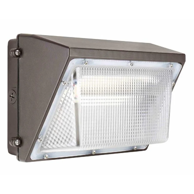 Industrial Lighting with High CRI (Color Rendering Index) for True Color PerceptionLED Wall Pack, 45 Watts, 5600 Lumens, 5000K, 120-277V Industrial Lighting with High CRI (Color Rendering Index) for True Color PerceptionLED Wall Pack, 45 Watts, 5600 Lumens, 5000K, 120-277V