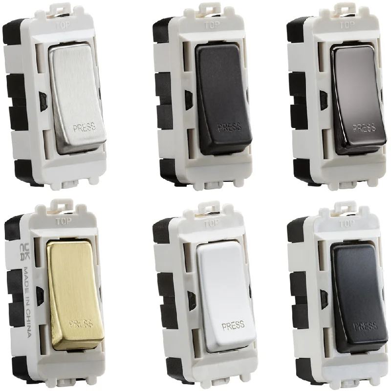 Track lighting for creating a focal pointKnightsbridge 20AX 2 Way Retractive Single Pole Module Marked PRESS Track lighting for creating a focal pointKnightsbridge 20AX 2 Way Retractive Single Pole Module Marked PRESS