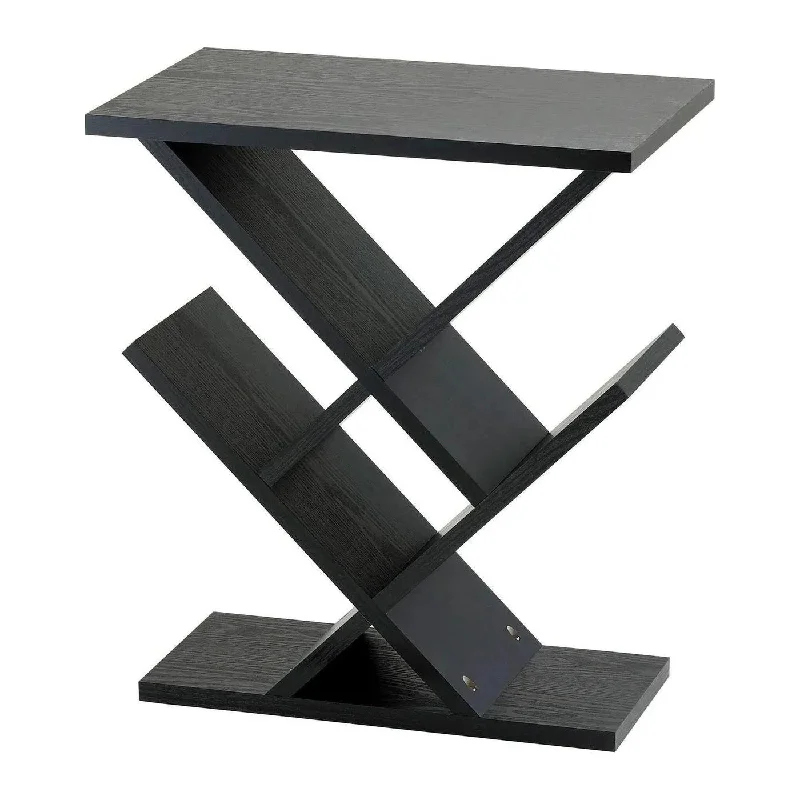 White track lighting for a clean lookZig-Zag Accent Table