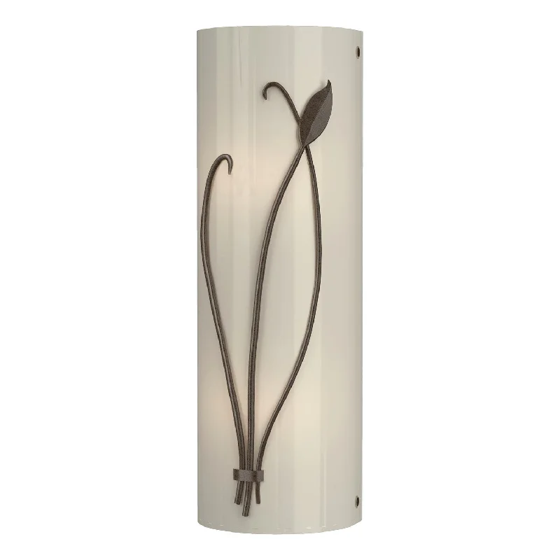 Industrial Task Lighting for Precision WorkstationsLeaf Two Light Wall Sconce