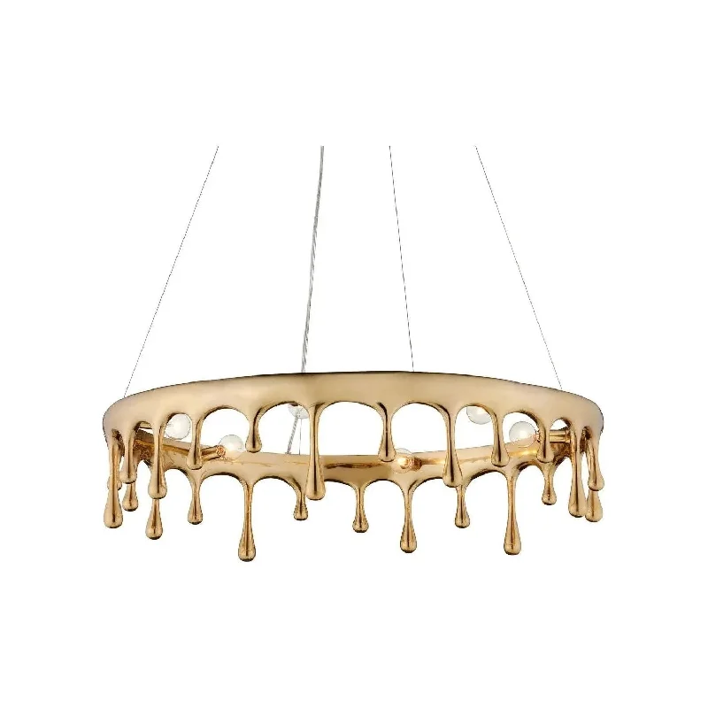 Track lighting for retail window displaysLiquid Chandelier