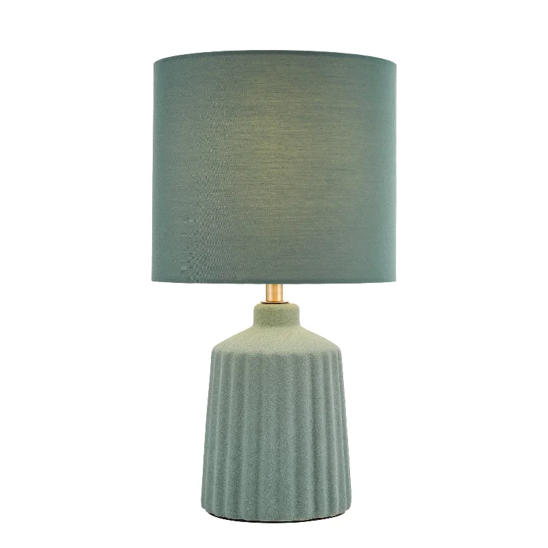 Track lighting with motion - sensor capabilitiesChloris Table Lamp Green/Grey With Shade E14