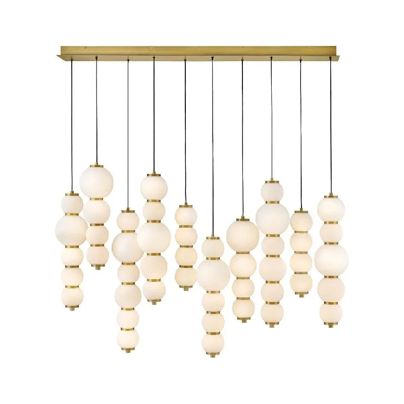 Low - voltage track lighting for safetyTrigo LED Linear Pendant