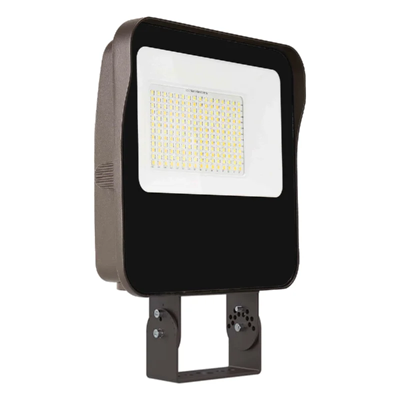 Waterproof Industrial Lighting for Wet AreasLED Flood Light, 120 Watts, 18000 Lumens, 5000K, Trunnion Mount, 120-277V