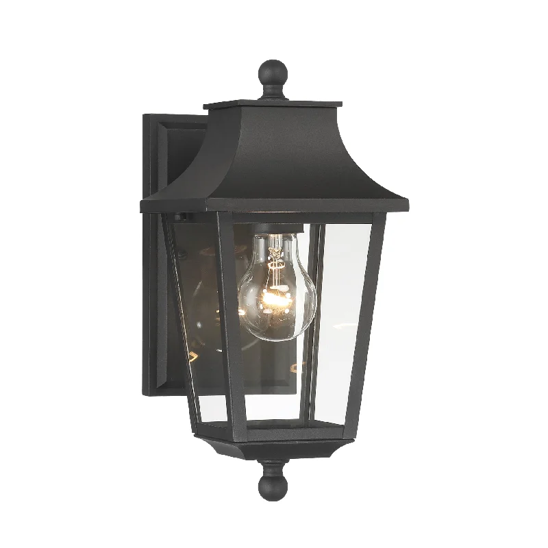 Industrial Lighting for Printing Press FacilitiesAltimeter Outdoor Wall Sconce Black Finish