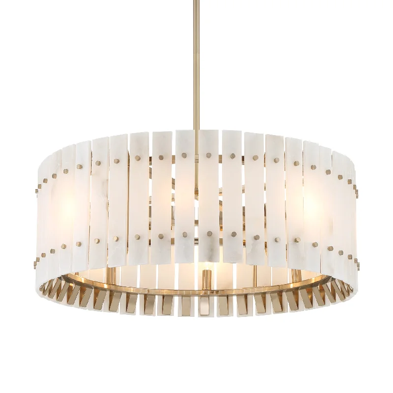 Industrial Ceiling - Mounted Lighting for Assembly PlantsBardon Pendant Light Brass Finish Industrial Ceiling - Mounted Lighting for Assembly PlantsBardon Pendant Light Brass Finish