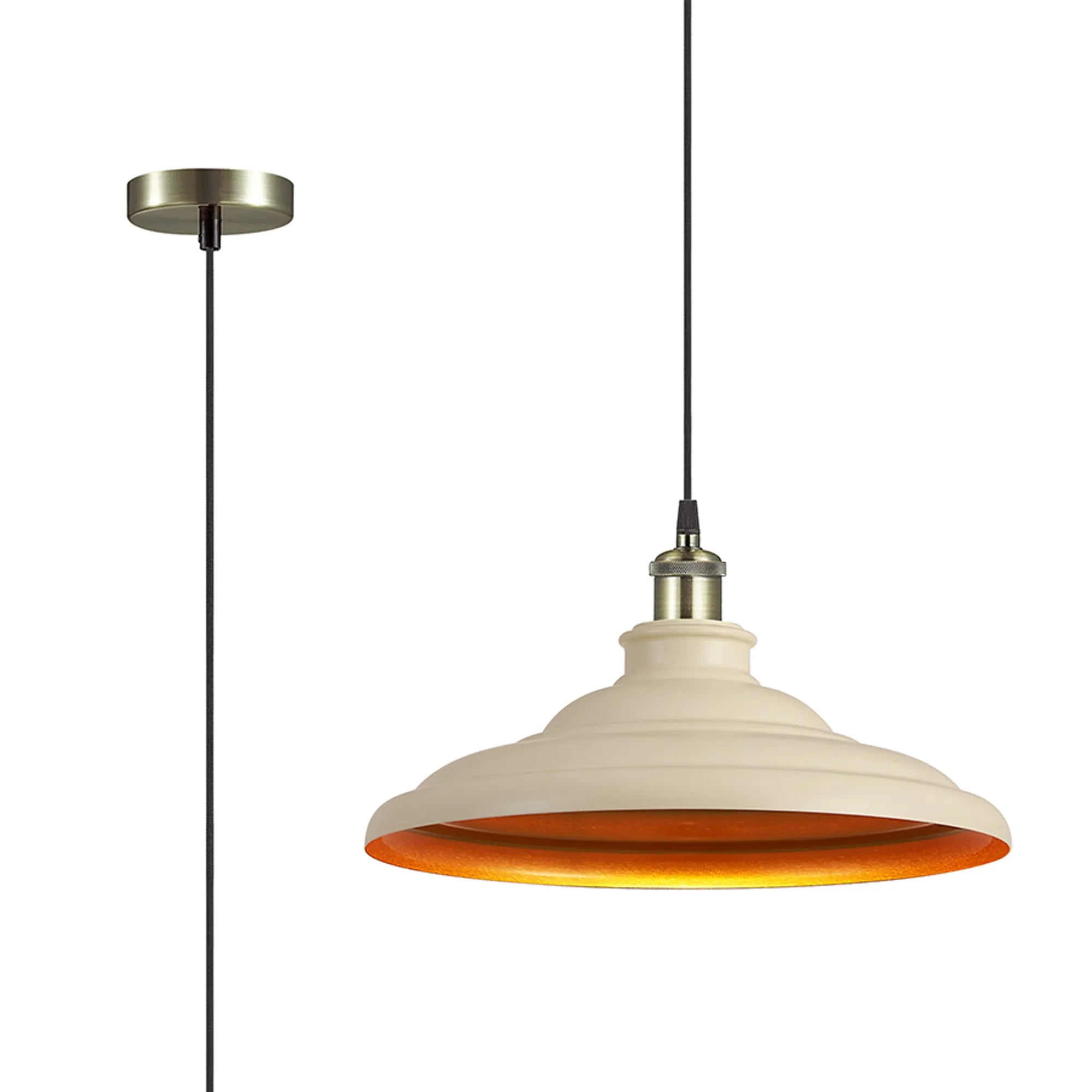 Antique Brass/ Beige Gold